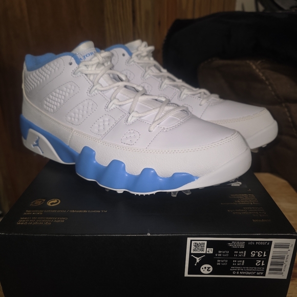 New Air Jordan 9 Golf Low University Blue Size 12 Air Jordan 9 Low Golf “University Blue” – TRENDYGOLFUSA.COM main image 4
